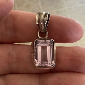 Sterling SILVER 925 AMETHYST WOMAN PENDANT​​